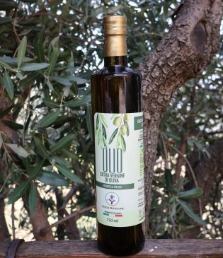 Olio Extra Vergine di Oliva Estratto a Freddo – Bottiglia 750 ml