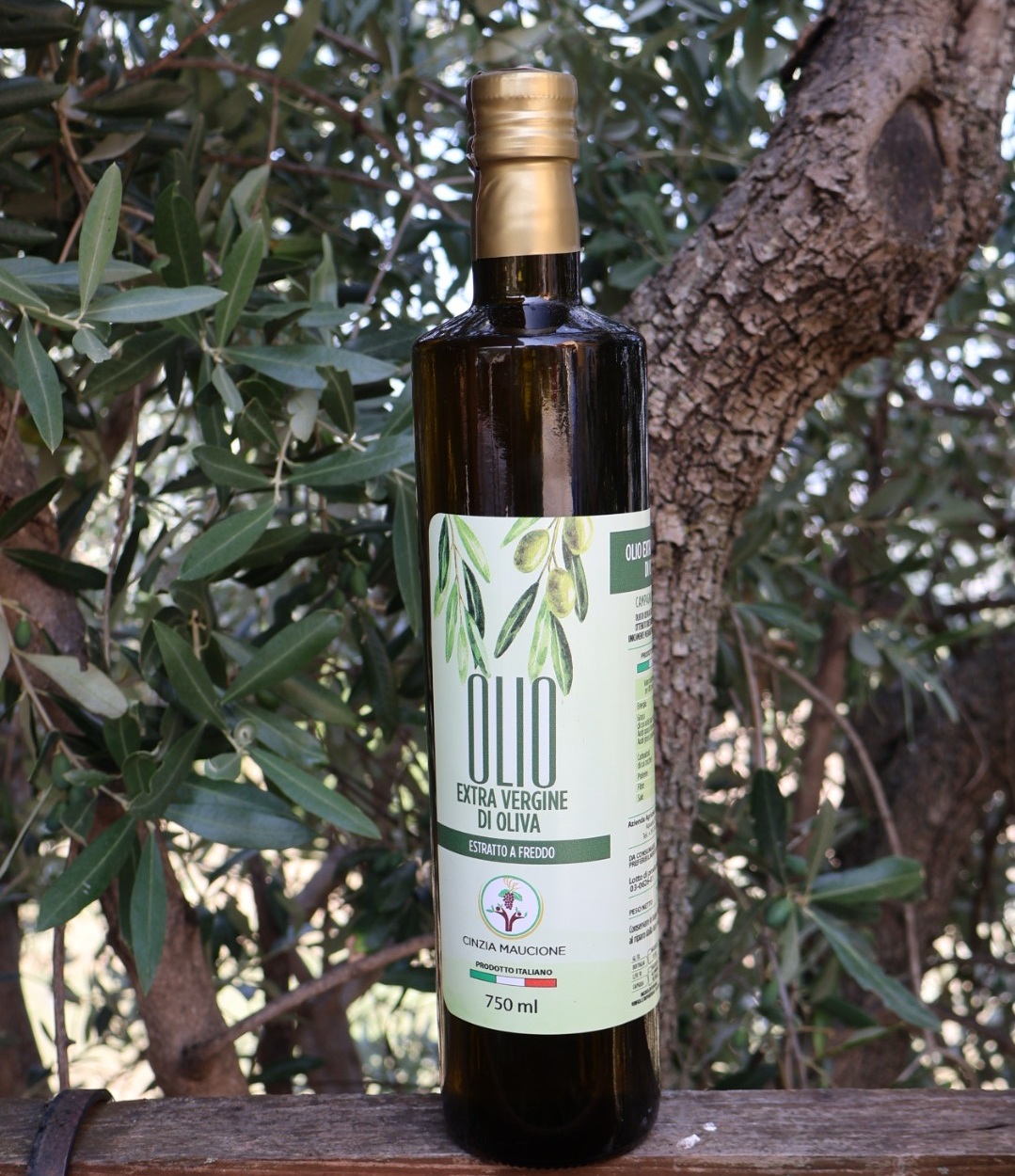 Olio Extra Vergine di Oliva Estratto a Freddo – Bottiglia 750 ml