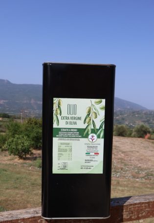 Olio Extra Vergine di Oliva Estratto a Freddo – Latta 5 Litri