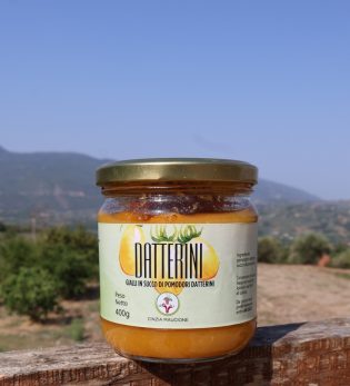 Pomodori Datterini Gialli in Succo di Pomodori Datterini – 400g