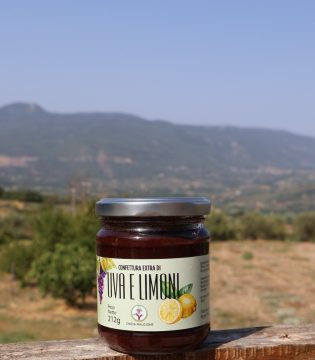Confettura Extra di Uva e Limoni Artigianale – 212g